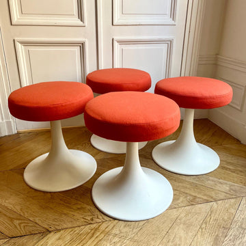 4 tabourets Vintage 70